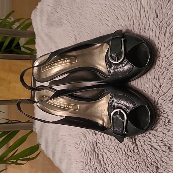 Antonio Melani Leather Slingbacks ❤️ - Picture 3 of 8